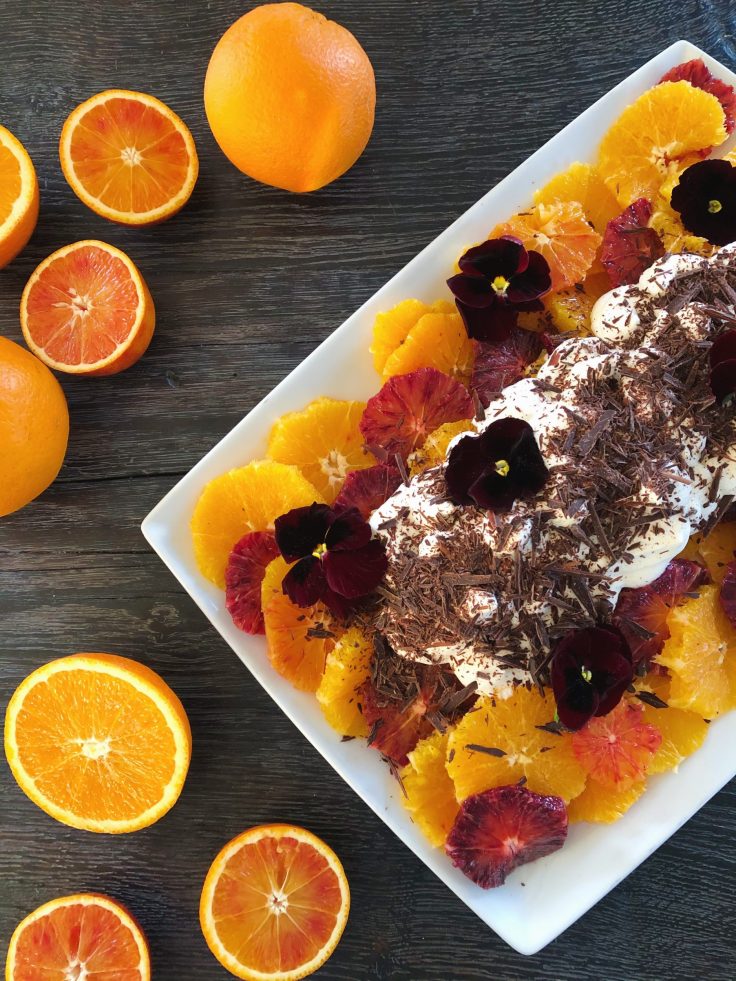 Skøn retrodessert for alle appelsinelskere