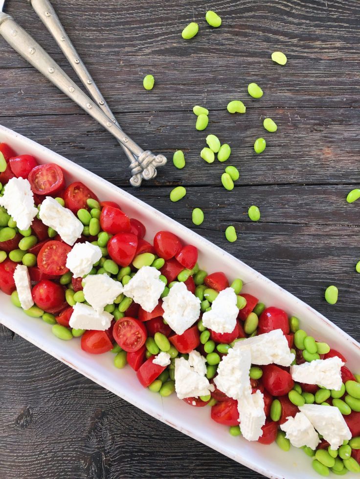 tomatsalat med edamame