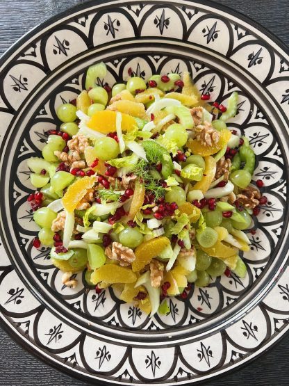 Mortensaften salat - salat med appelsin