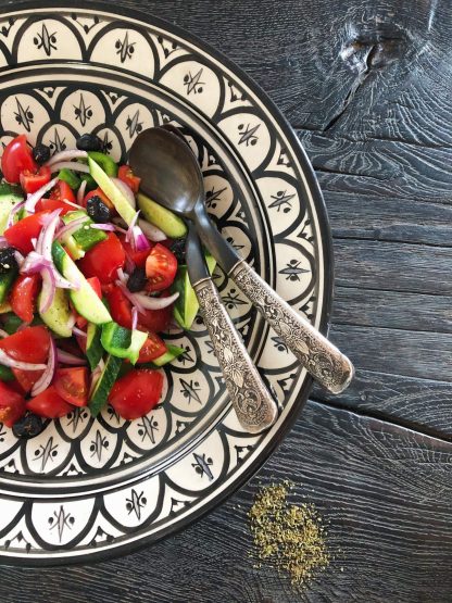 Klassisk gr&aelig;sk salat