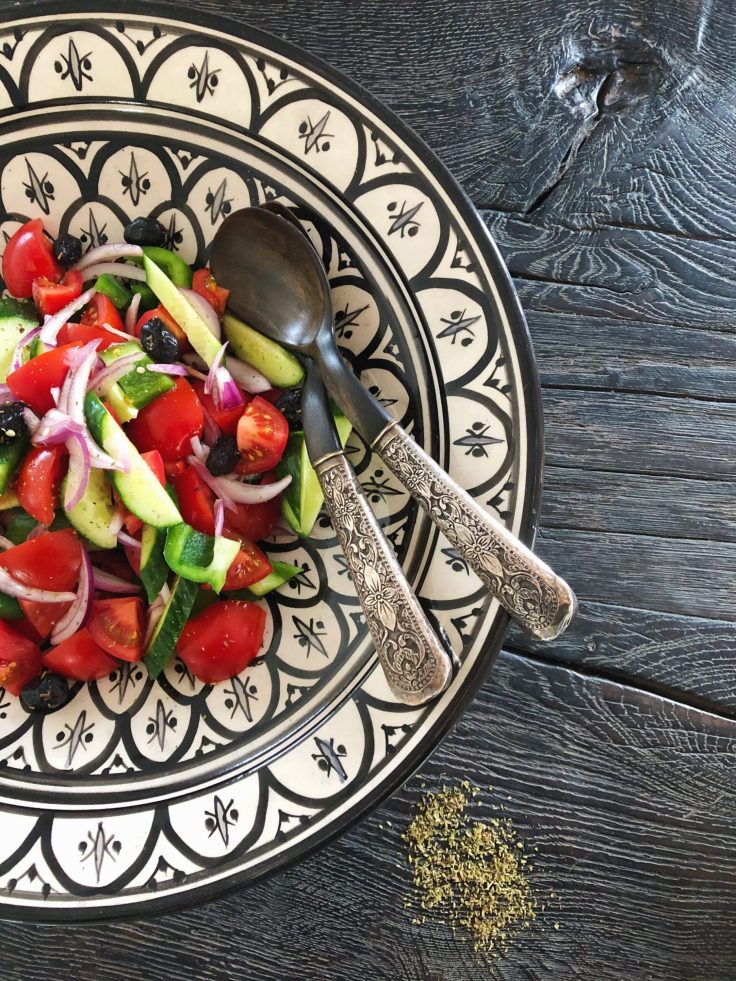 Klassisk græsk salat, en salat der altid hitter